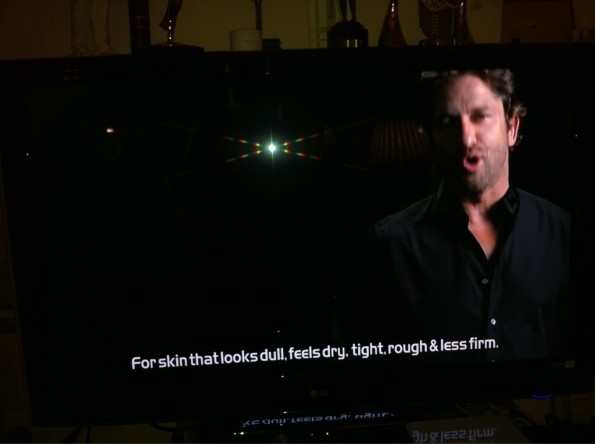 Apparently it's Gerald Butler in...