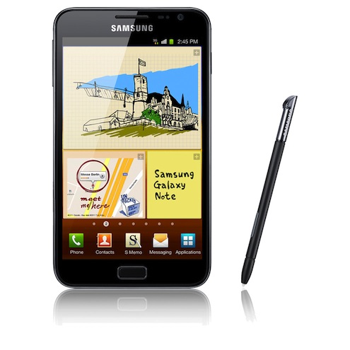 Samsung Galaxy Note GT-N7000 © Samsung